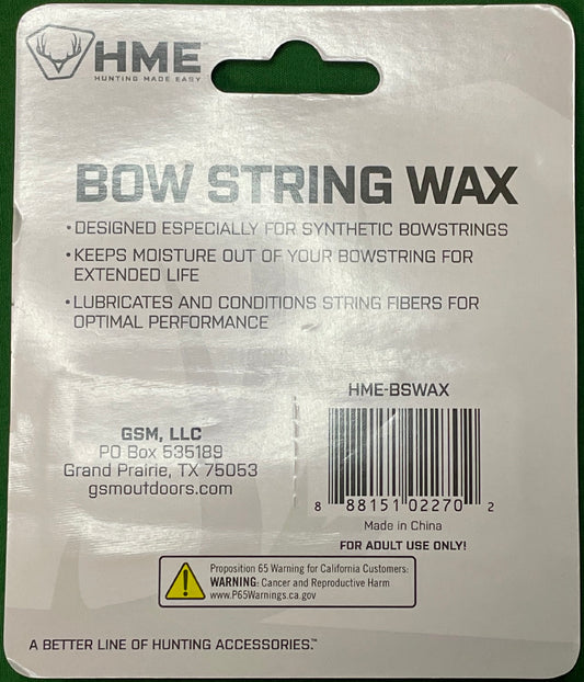 HME Bow String Wax HME-BSWAX