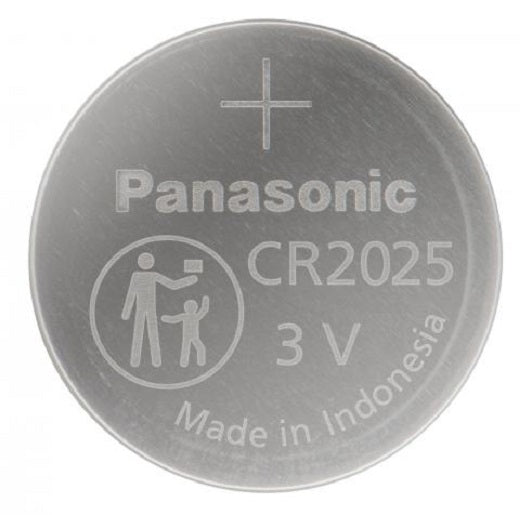 Panasonic CR2025 Lithium Coin Cell 4-Pack 460124