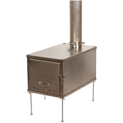 Peregrine Equipment Titanium Wood Burning Tent Stove w/6' Chimney