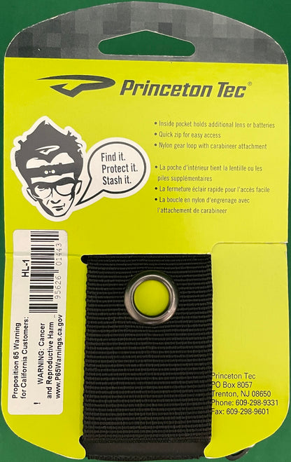 Princeton Tec Stash Headlamp Case Black HL-1