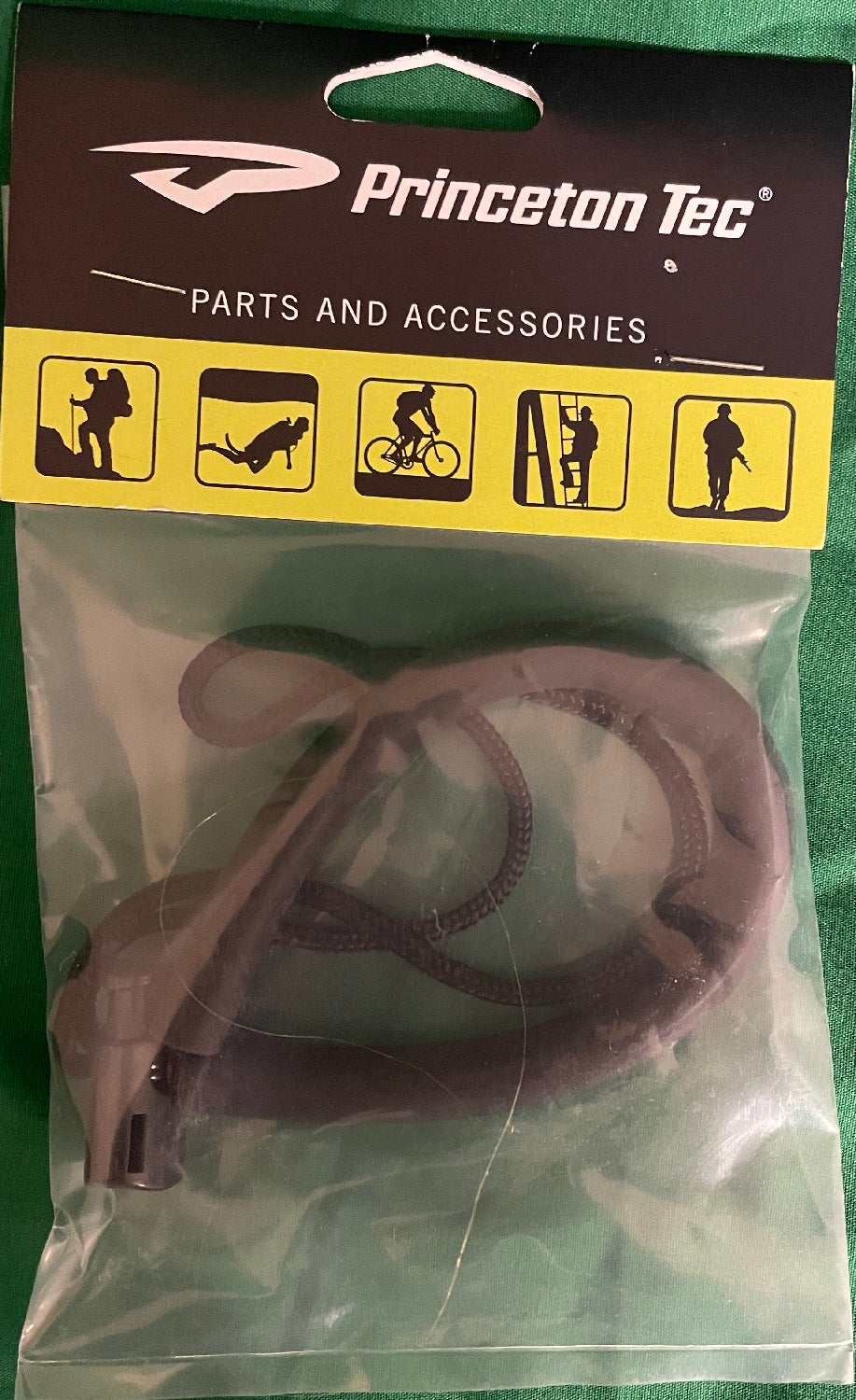 Princeton Tec Sector Cord Lock Lanyard w/Rubber GG-128-R