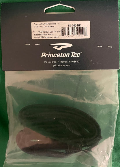 Princeton Tec Replacement Headlamp Strap 3/4" Black HL-500-BK