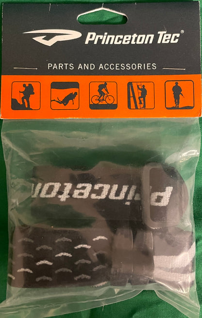 Princeton Tec Replacement Apex Head & Crown Strap 1" Black HL-APX-BK