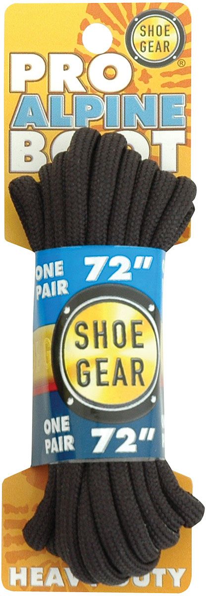 Shoe Gear Alpine Boot Laces 72" Black 375106