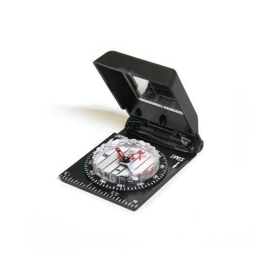 Silva Mini Liquid-Filled Compass w/Scale Lanyard &  Mirror Sighting System