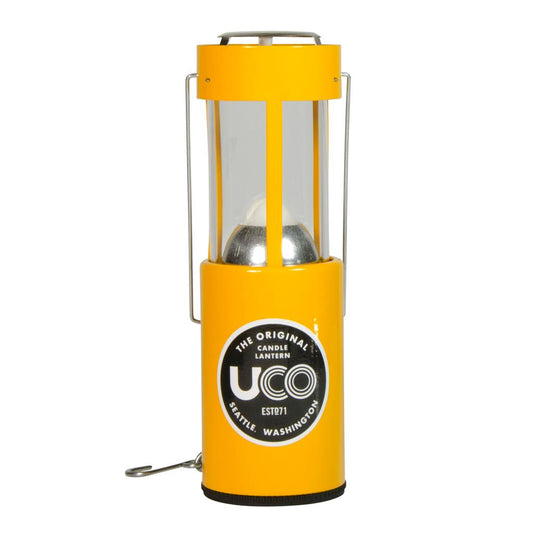 UCO Original Candle Lantern Aluminum Powder Coated Yellow L-C-STD
