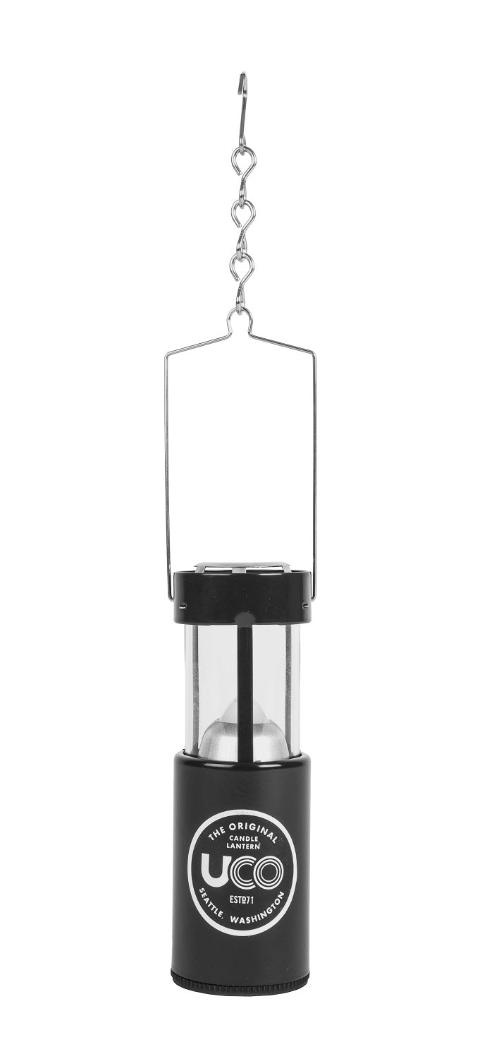 UCO Original Candle Lantern Aluminum Painted Grey (Black) L-C-STD