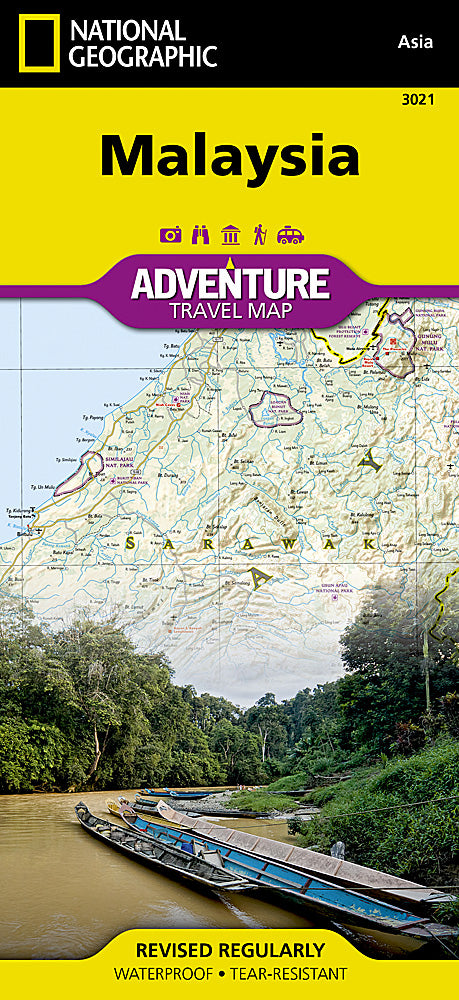 National Geographic Adventure Map Malaysia AD00003021