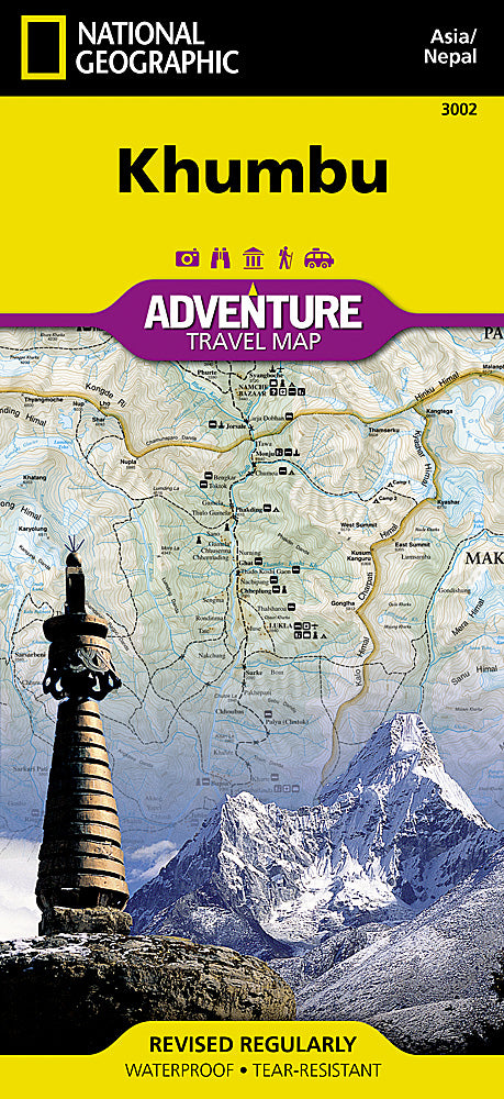 National Geographic Adventure Map Khumbu AD00003002