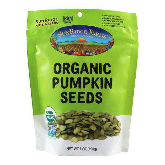 SunRidge Farms Organic Grade A Raw Pumpkin Seeds 7 oz