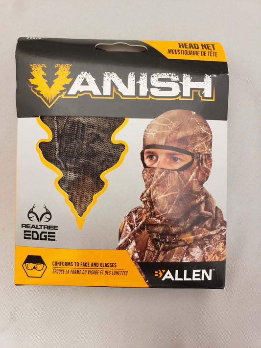 Allen Vanish Visa Form Mesh Realtree Edge Full Head Net 25375