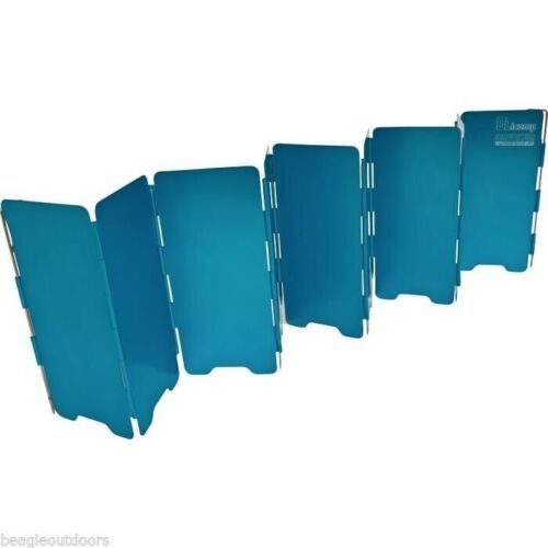 Olicamp Convector Windshield Anodized Aluminum Windscreen Blue w/Stuff Bag