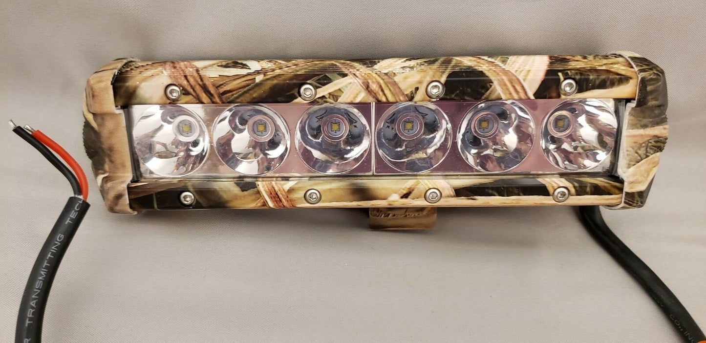 MOM Mossy Oak Marine 7.5" LED Offroad Camo Light Bar--1440 Lm--ATV UTV OHV Boats