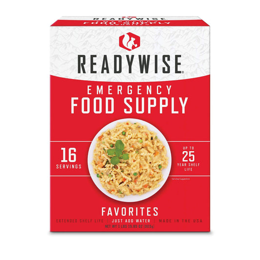 ReadyWise Emergency Food Supply Favorites 01-016