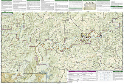 National Geographic Trails Illustrated AR Buffalo National River East Map TI00000233