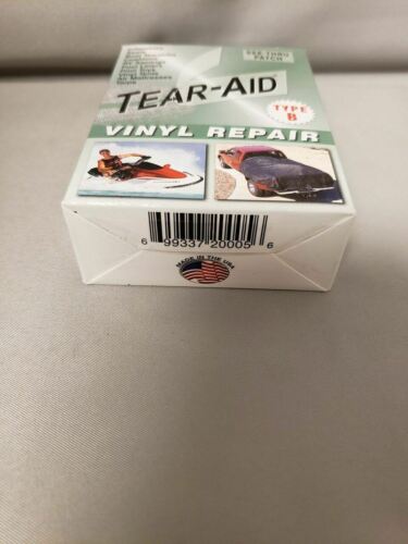 Tear-Aid Patch Kit w/Tape, Patches & Alcohol Prep Type B - All Vinyl Repair