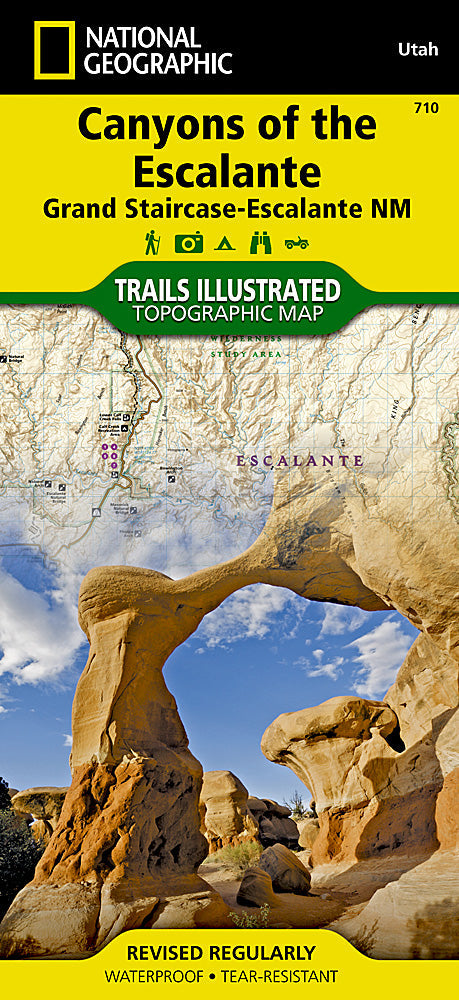 National Geographic Trails Illustrated Utah Canyons of the Escalante Map TI00000710