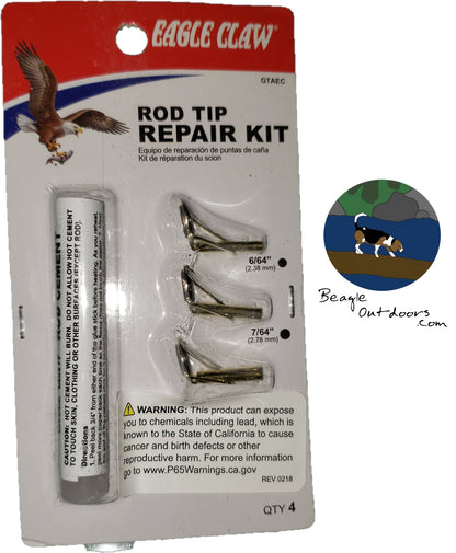 Eagle Claw Rod Tip Repair Kit GTAEC