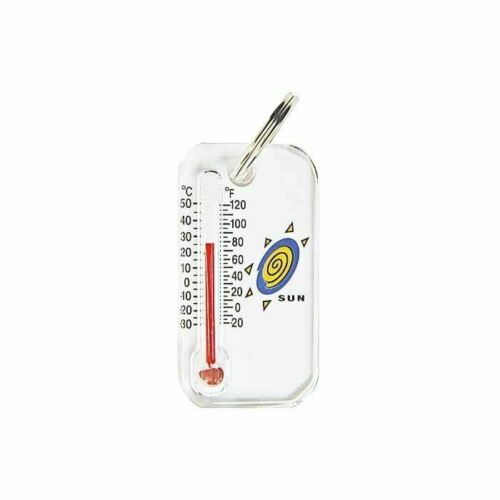 Sun Zip-O-Gage Micro Thermometer Zipper-Pull Temperature Backpacking 402