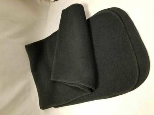 Kenyon Polartec Fleece Black Scarf - 9.5" x 60" Soft Warm Head & Neck Wrap