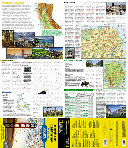 National Geographic GuideMap Northern California Road Map Travel GM00620545