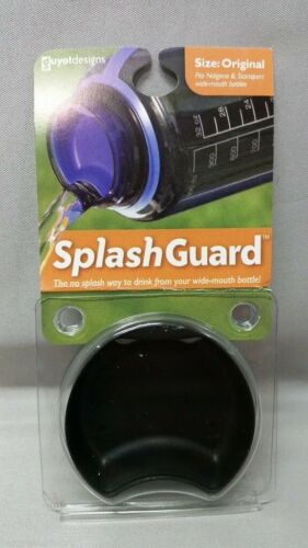 Guyot Designs Splashguard Bottle Sipper Insert Black for Nalgene/Camelbak