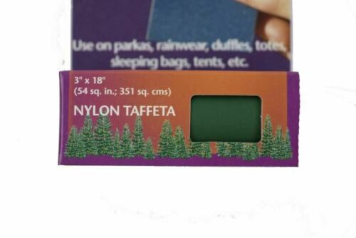 Kenyon K-Tape 3" x 18" Forest Green Taffeta Nylon Adhesive-Backed Repair Tape