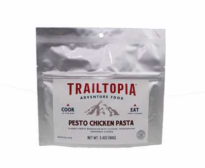 Trailtopia Pesto Chicken Pasta 1 Serving