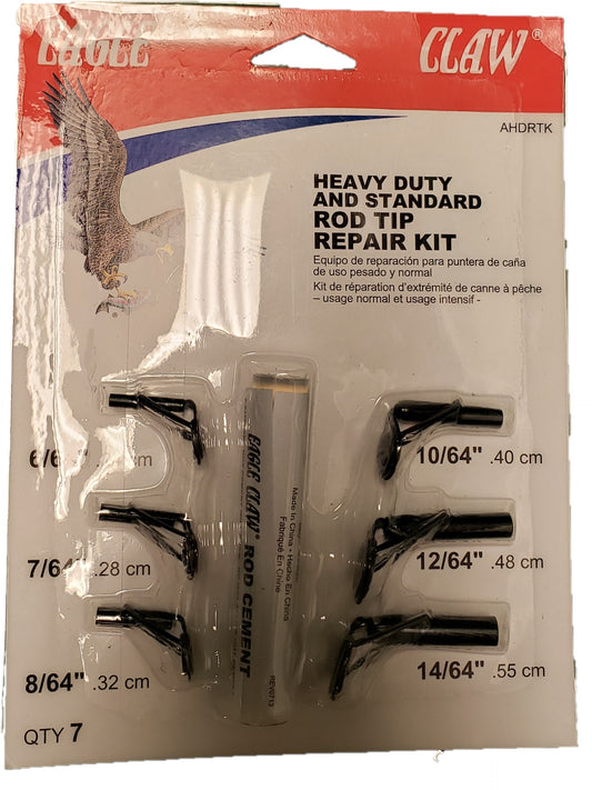 Eagle Claw Heavy Duty & Standard Rod Tip Repair Kit AHDRTK