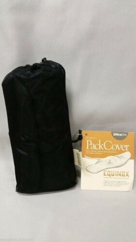 Equinox Stingray Ultralite Internal Frame S Pack Cover Black Silicone Nylon