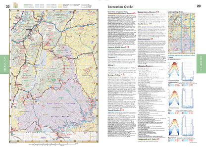 National Geographic Benchmark Utah UT Road & Recreation Atlas Map BE0BENUTAT