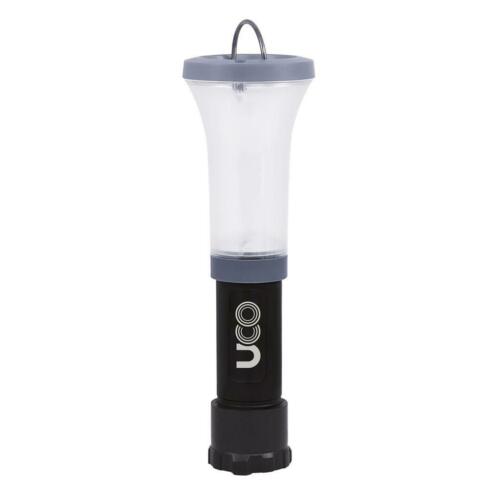 UCO Clarus 2 LED Lantern + Flashlight Black - 118-Lumens Small Tent Light