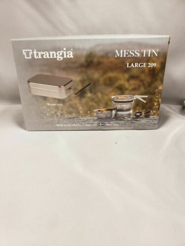 Trangia Ultralight Aluminum Mess Tin Large w/Handle - 7.9" L x 5.1" W x 2.8" T