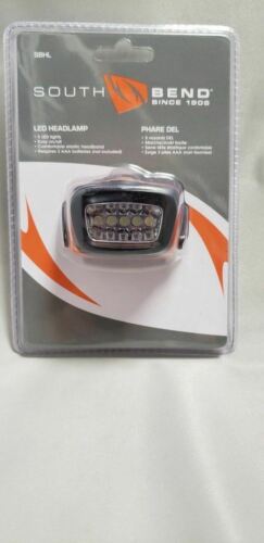 South Bend Fishing 5-LED Headlight / Headlamp w/3 Light Levels & Strobe