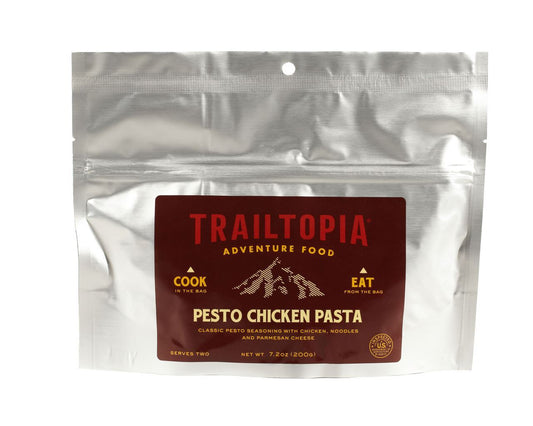 Trailtopia Pesto Chicken Pasta 2 Serving