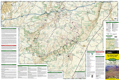 National Geographic Utah San Rafael Swell Trails Illustrated Map TI00000712