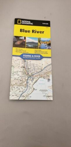 Blue River Fishing & River Recreation Map Guide 2310