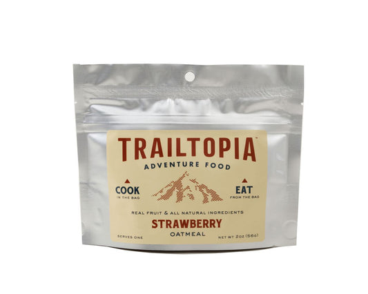 Trailtopia Strawberry Oatmeal 1 Serving