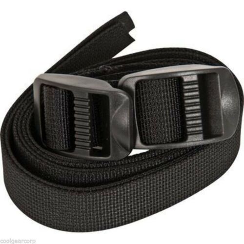 Liberty Mountain 1" X 60" Lash Straps Ladderlock Buckles 2-Pack Backpacking