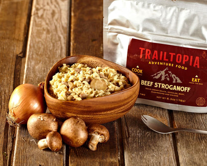 Trailtopia Beef Stroganoff w/Noodles 2 Serving