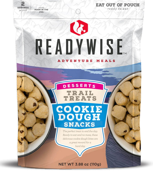 ReadyWise Trail Treats Cookie Dough Snacks 2.5 Servings