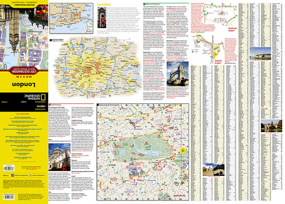 National Geographic City Destination Map London UK DC00620355