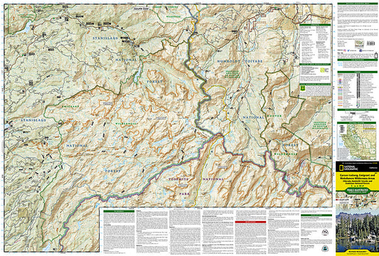 National Geographic Trails Illustrated CA Carson-Iceburg/Emigrant/Mokleumne TI00000807