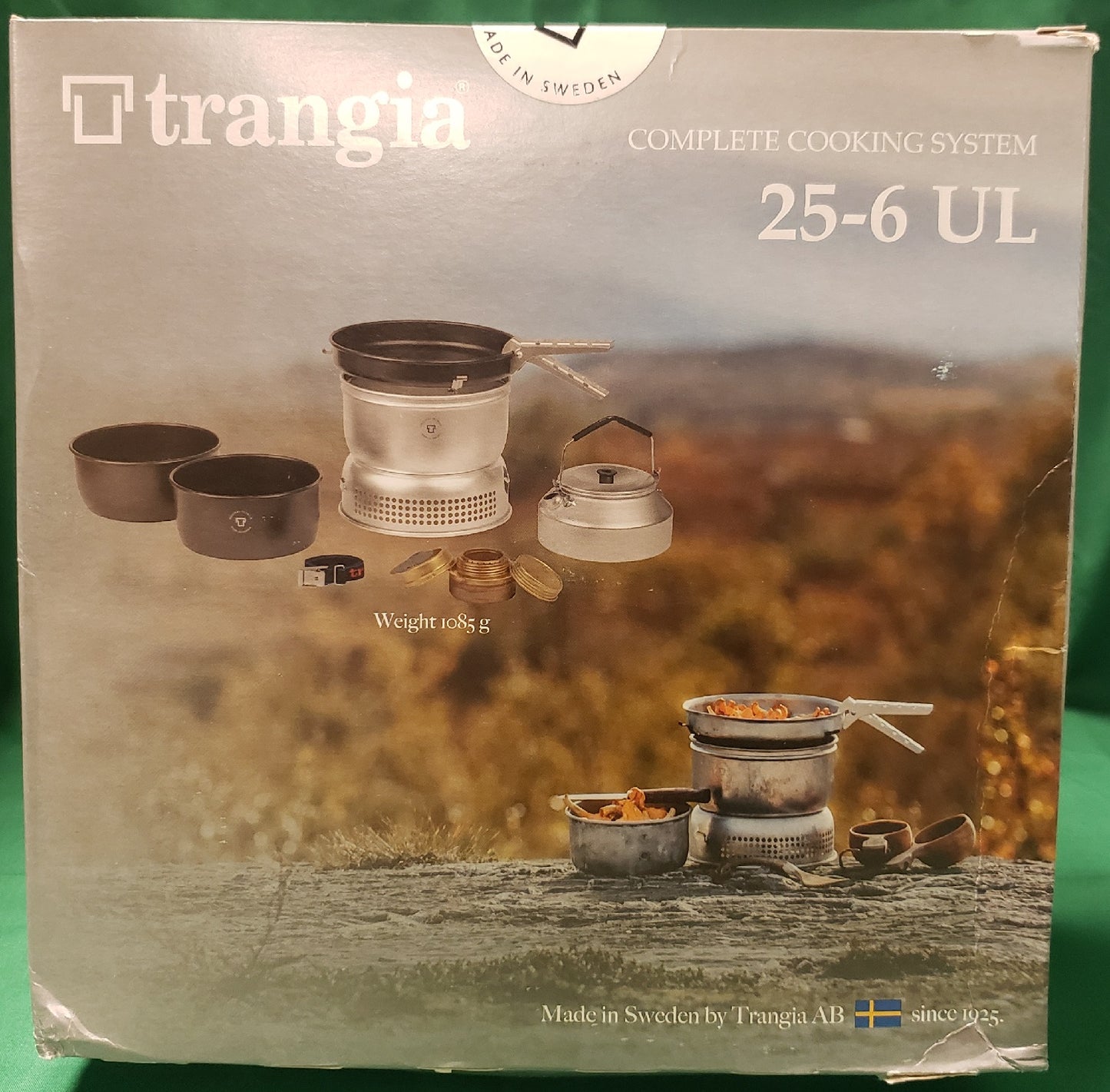 Trangia Storm Cooker 25-6 UL Non-Stick Alcohol Stove Cook Set BF140256