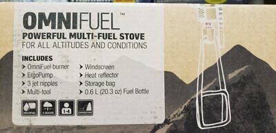 Primus OmniFuel Multi-Fuel Gas Stove w/Fuel Bottle, Windscreen & Stuff Sack