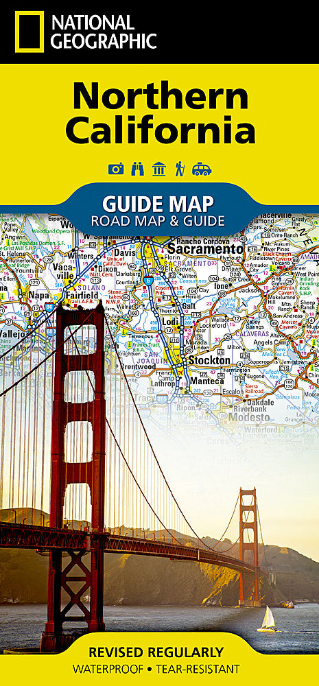 National Geographic GuideMap Northern California Road Map Travel GM00620545