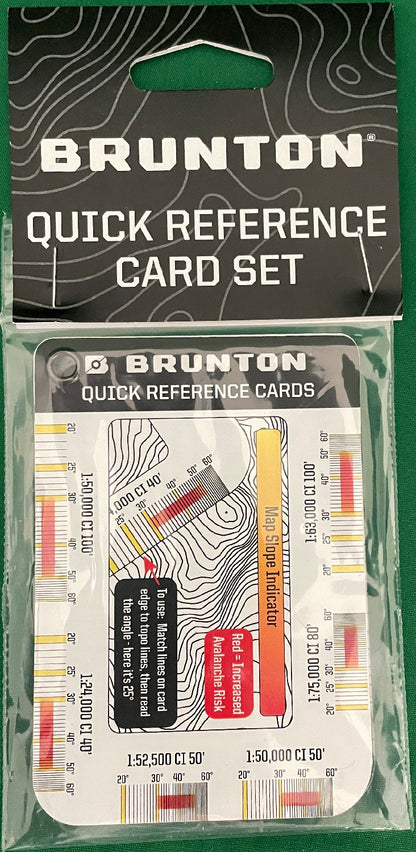 Brunton Quick Reference Card Set F-QRCARDS