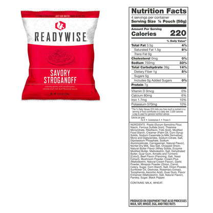 ReadyWise Emergency Food Supply Favorites 01-016