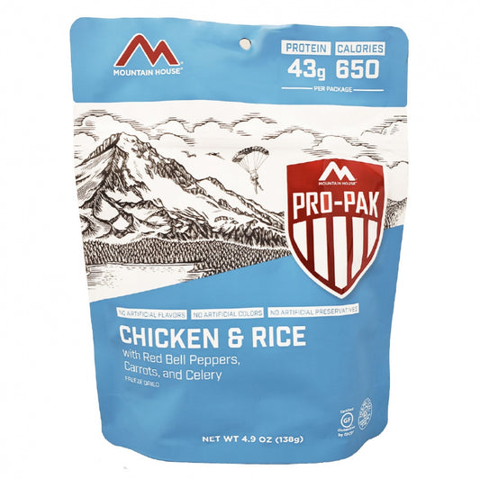 Mountain House Rice & Chicken Pro-Pak