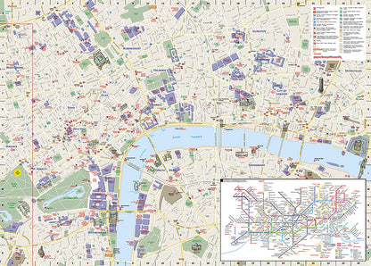 National Geographic City Destination Map London UK DC00620355